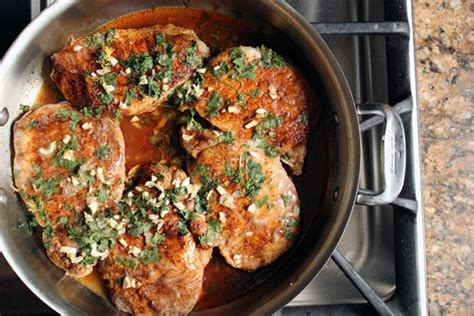 chili-dusted-pork-chops-with-lime-and-cilantro image