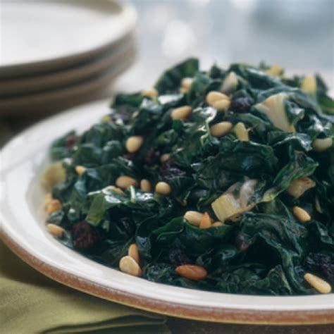 swiss-chard-with-raisins-and-pine-nuts-williams image