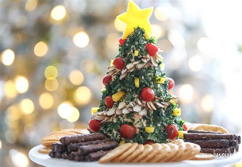 a-festive-christmas-tree-cheese-ball-appetizer image