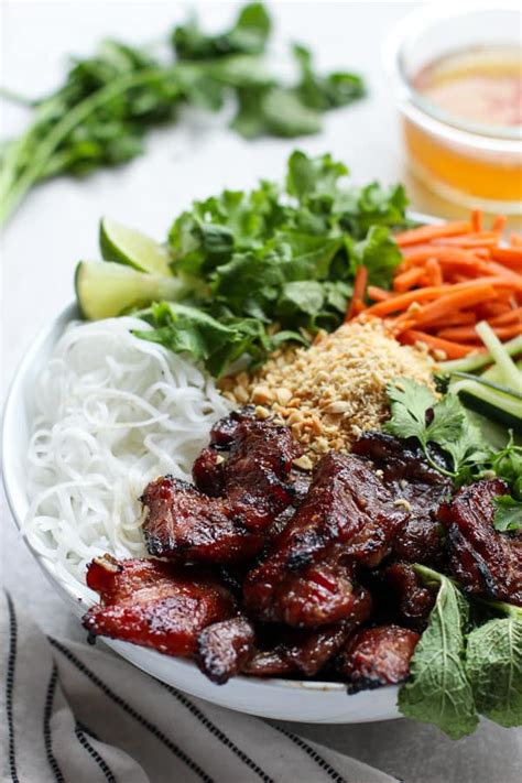 vietnamese-noodle-bowl-with-grilled-pork-joyous image