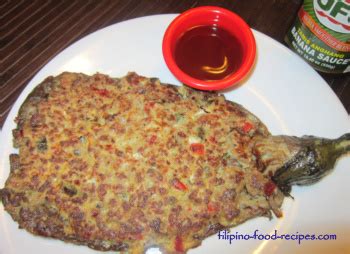 tortang-talong-eggplant-omelet-filipino-food image