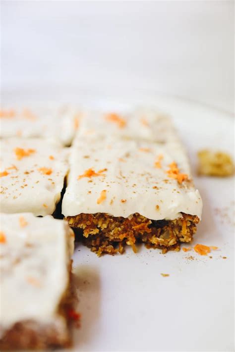 carrot-cake-baked-oatmeal-bars-the-healthy-maven image