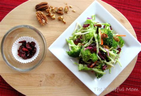 broccoli-salad-with-cranberries-and-pecans-the image