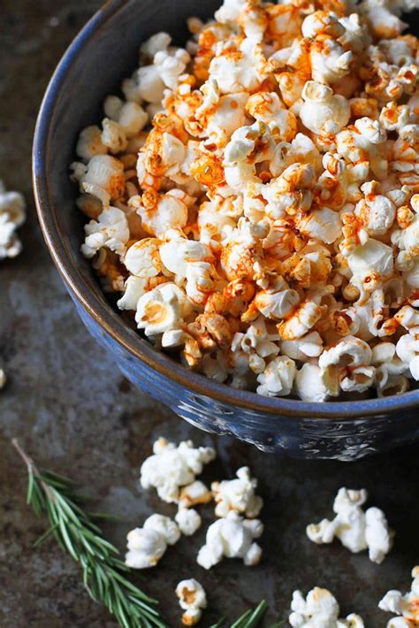 olive-oil-popcorn-with-smoked-paprika-rosemary image