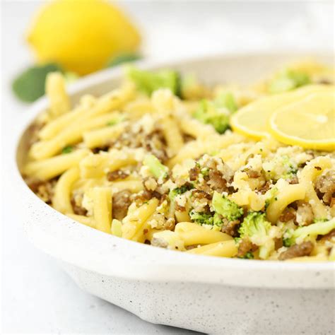 sausage-and-broccoli-pasta-with-lemon-simply-made image