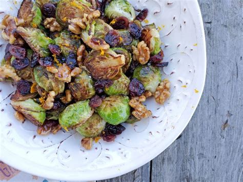 brussels-sprouts-with-candied-walnuts-bakersbeans image