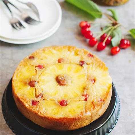 almond-flour-pineapple-upside-down-cake image