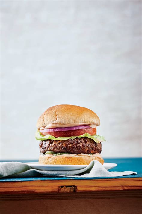 mushroom-beef-burger-recipe-myrecipes image