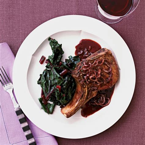 pork-chops-with-shallots-recipe-marcia-kiesel-food image