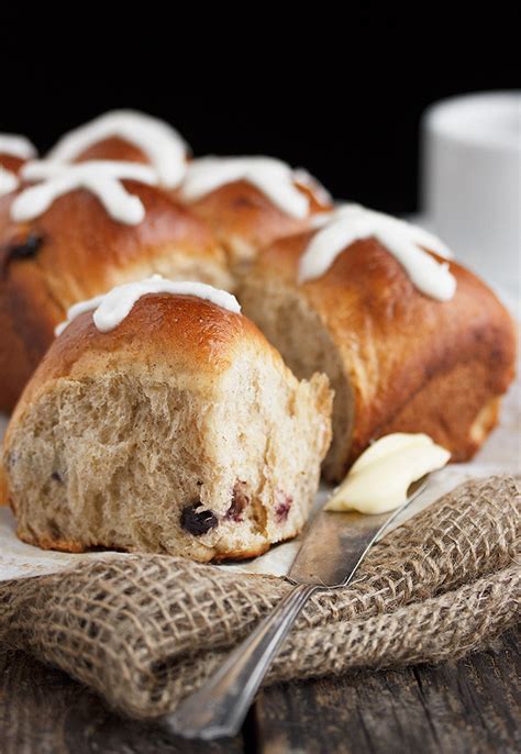 dried-blueberry-and-lemon-hot-cross-buns-seasons-and image