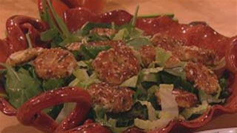 fried-goat-cheese-salad-recipe-rachael-ray-show image
