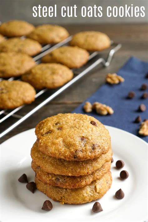 steel-cut-oats-cookies-the-best-dessert-using-oatmeal image