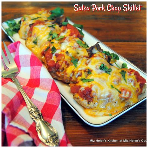 salsa-pork-chop-skillet-miz-helens-country-cottage image