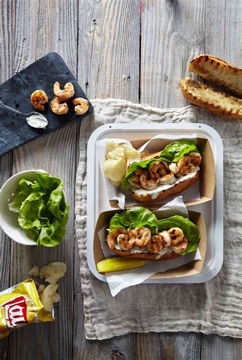 grilled-shrimp-poboys-with-quick-rmoulade-sauce image