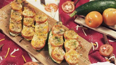 how-to-make-cheesy-zucchini-boat-recipe-recipesnet image