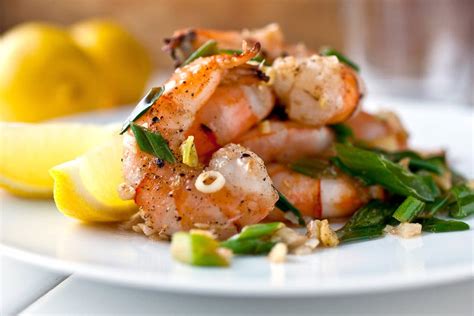 sauted-shrimp-with-coconut-oil-ginger-and image