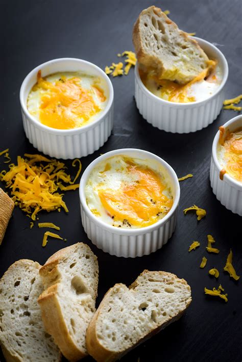 simple-shirred-eggs-with-cheddar-cheese-recipe-the image