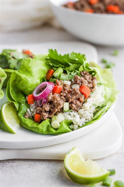 easy-beef-lettuce-wraps-quick-healthy-the-wooden image