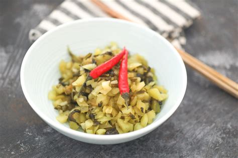 taiwanese-pickled-mustard-greens-relish-sweetrehab image