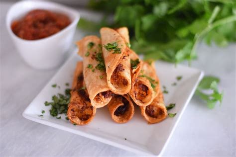 mini-chipotle-chicken-taquitos-the-spruce-eats image