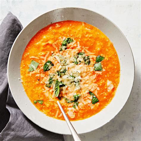 rachael-rays-tomato-soup-with-polenta-rachael-ray image
