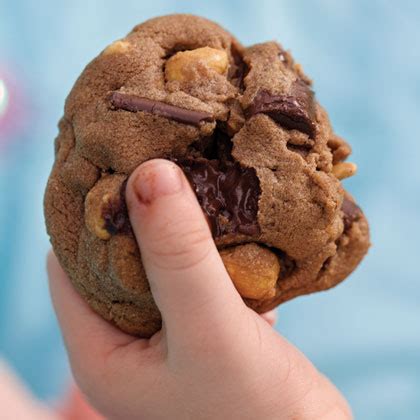 double-chocolate-chunk-peanut-cookies image