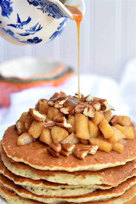 caramel-apple-pecan-pancakes-home-made-interest image
