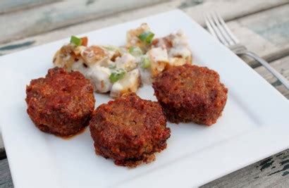tangy-mini-meatloaf-with-savory-sauce-tasty-kitchen image