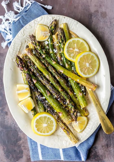 grilled-asparagus-recipe-with-lemon-butter-the-cookie image