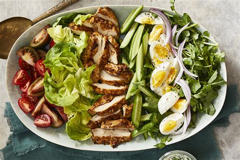 composed-chicken-salad-with-ranch-dressing image