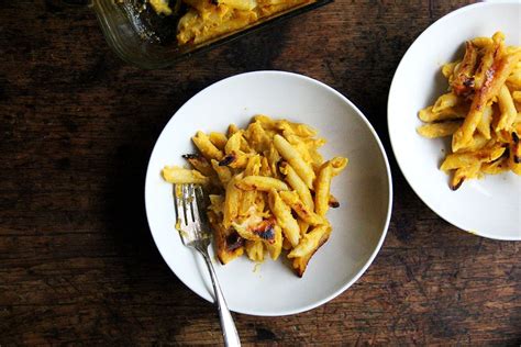 baked-penne-pasta-with-butternut-sage-sauce-food52 image