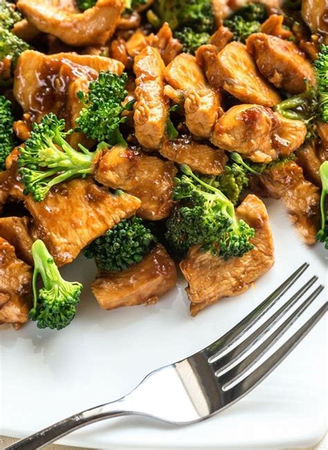 soy-glazed-chicken-with-broccoli-food-glorious-food image