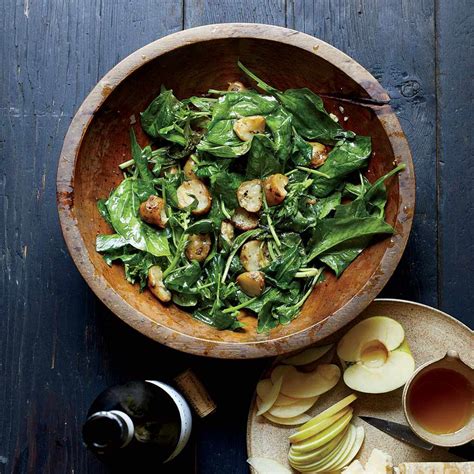 warm-spinach-and-sunchoke-salad-recipe-justin image
