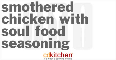 smothered-chicken-with-soul-food-seasoning image