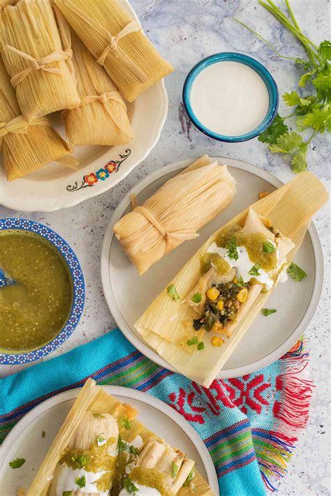 poblano-corn-and-cheese-tamales-recipe-simply image