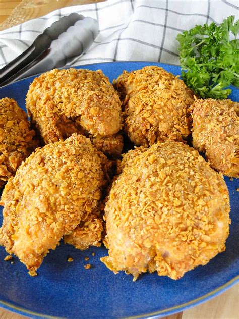 crispy-corn-flake-chicken-heathers-homemade-kitchen image