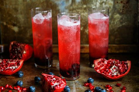 blueberry-pomegranate-sake-champagne-sparklers image