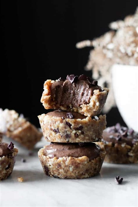 mini-cookie-dough-chocolate-mousse-cups-nourished image