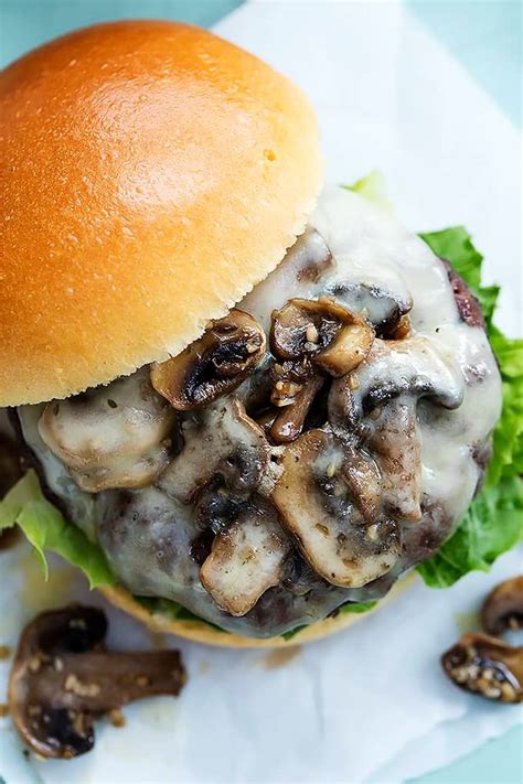 mushroom-swiss-burgers-creme-de-la-crumb image
