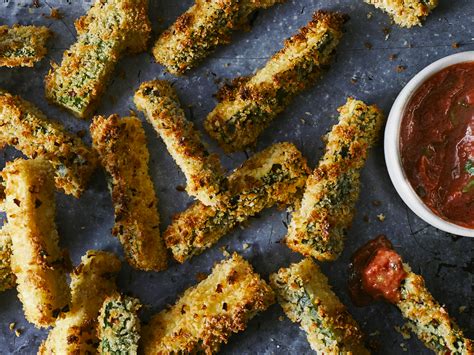 crispy-baked-zucchini-fries-recipe-food-wine image