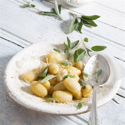 how-to-make-ricotta-gnocchi-with-butter-sage-sauce image