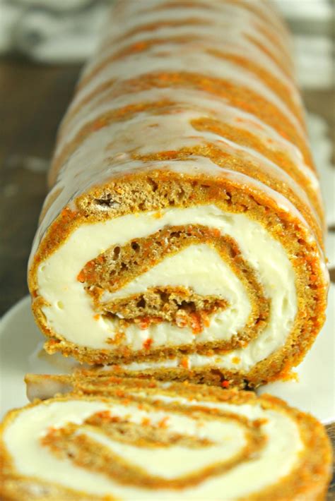 carrot-cake-roll-with-cream-cheese-frosting image