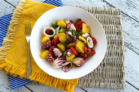 amalfi-style-octopus-squid-salad-italian-food-forever image
