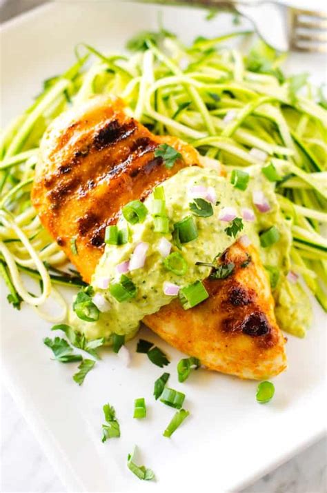 chicken-with-avocado-sauce-wendy-polisi image