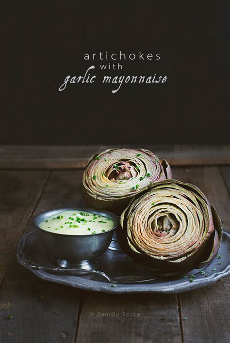 steamed-artichokes-with-garlic-mayonnaise-family-spice image