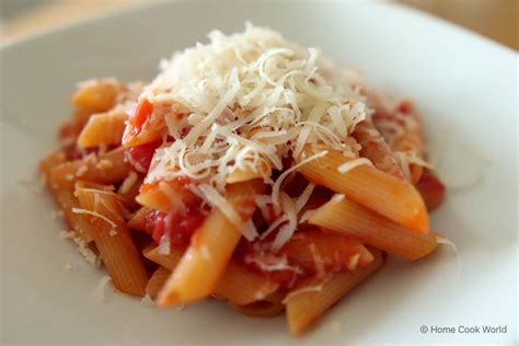how-to-cook-penne-pasta-with-tomato-sauce image