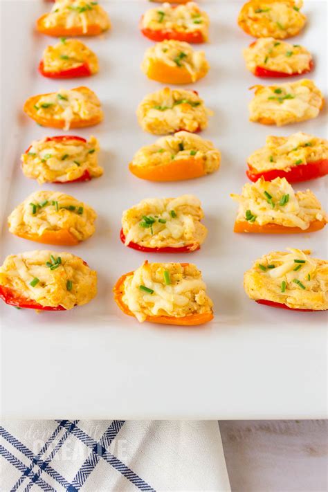 easy-cream-cheese-stuffed-sweet-peppers-domestically-creative image