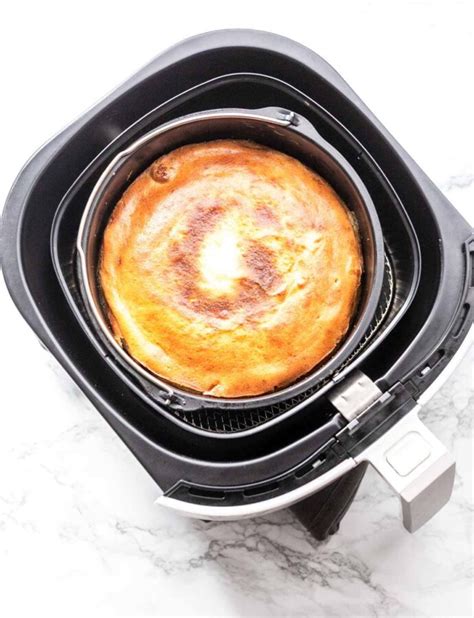 how-to-make-air-fryer-cheesecake-fast-food-bistro image