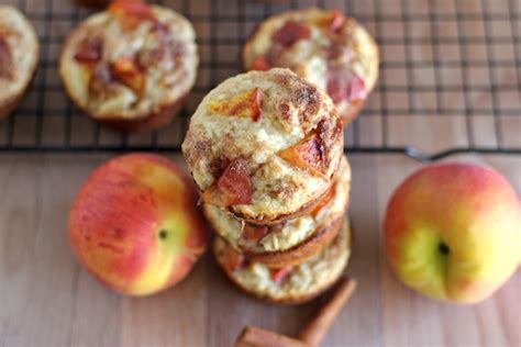 peach-oatmeal-muffins-damn-delicious image