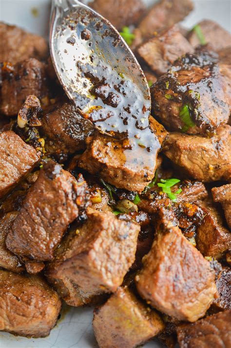 the-best-garlic-butter-steak-bites-recipe-lifes-ambrosia image